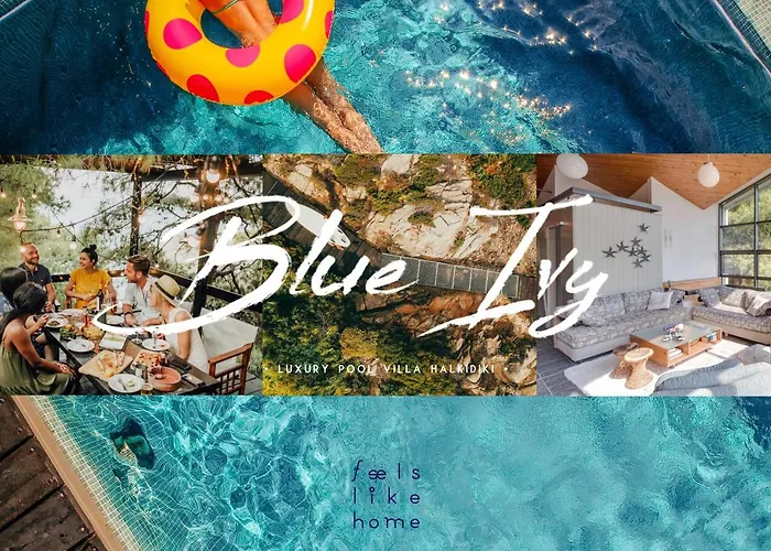 Blue Ivy Pool Villa #Feelslikehome Villa Vourvourou